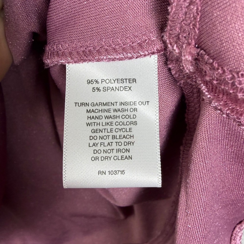 Valerie Stevens Crushed Velvet Bell Sleeve Top XL Boho Party Blouse Pink - Picture 7 of 10
